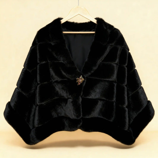 👑 شال الفرو الفخم و الملكي👑